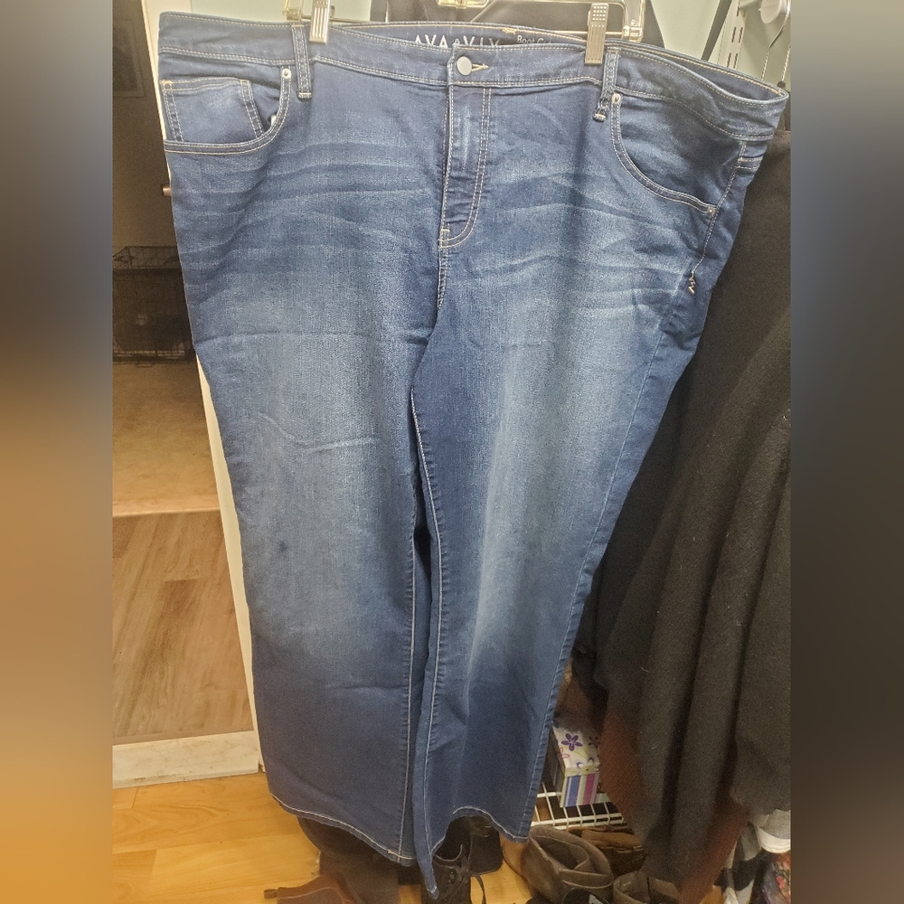 AVA & VIV bootcut jeans size 26W